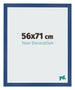 Fotokader 56x71 cm Donkerblauw MDF Bologna Voorzijde Maat | Yourdecoration.be