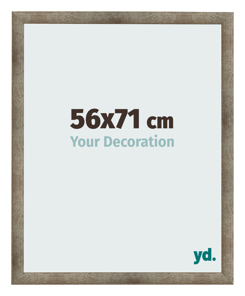 Fotokader 56x71 cm Metaal Vintage MDF Bologna Voorzijde Maat | Yourdecoration.be