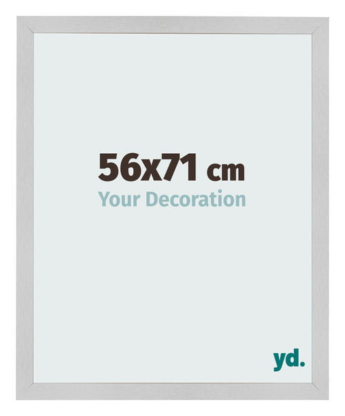 Fotokader 56x71cm Edelstaal MDF Bologna Voorzijde Maat | Yourdecoration.be