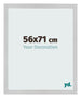 Fotokader 56x71cm Edelstaal MDF Bologna Voorzijde Maat | Yourdecoration.be