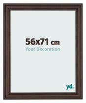 Fotokader 56x71cm Eiken Donker MDF Lazio Voorzijde Maat | Yourdecoration.be