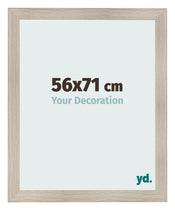Fotokader 56x71cm Eiken Licht MDF Pisa Voorzijde Maat | Yourdecoration.be