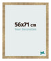 Fotokader 56x71cm Goud Antiek MDF Bologna Voorzijde Maat | Yourdecoration.be