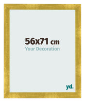 Fotokader 56x71cm Goud Vintage MDF Pisa Voorzijde Maat | Yourdecoration.be