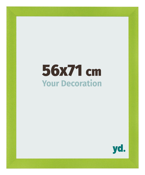 Fotokader 56x71cm Groen MDF Pisa Voorzijde Maat | Yourdecoration.be