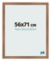 Fotokader 56x71cm Koper Decor MDF Bologna Voorzijde Maat | Yourdecoration.be
