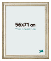 Fotokader 56x71cm Metaalglans MDF Lazio Voorzijde Maat | Yourdecoration.be