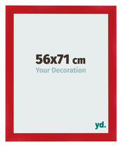 Fotokader 56x71cm Rood MDF Pisa Voorzijde Maat | Yourdecoration.be