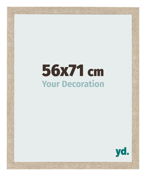 Fotokader 56x71cm Sonoma Eiken MDF Bologna Voorzijde Maat | Yourdecoration.be