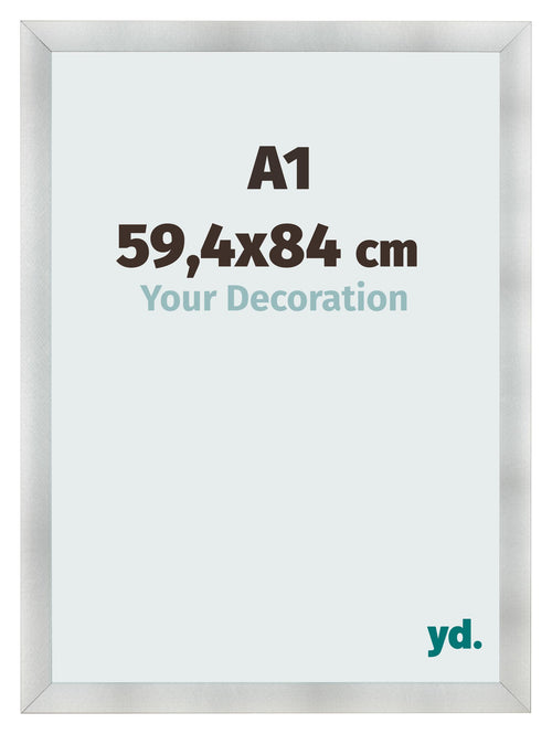 Fotokader 59 4x84cm A1 Aluminium Geborsteld MDF Pisa Voorzijde Maat | Yourdecoration.be