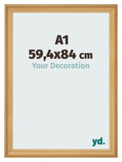 Fotokader 59 4x84cm A1 Dennen Houtnerf MDF Lazio Voorzijde Maat | Yourdecoration.be