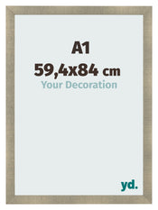 Fotokader 59 4x84cm A1 Goud Antiek MDF Pisa Voorzijde Maat | Yourdecoration.be