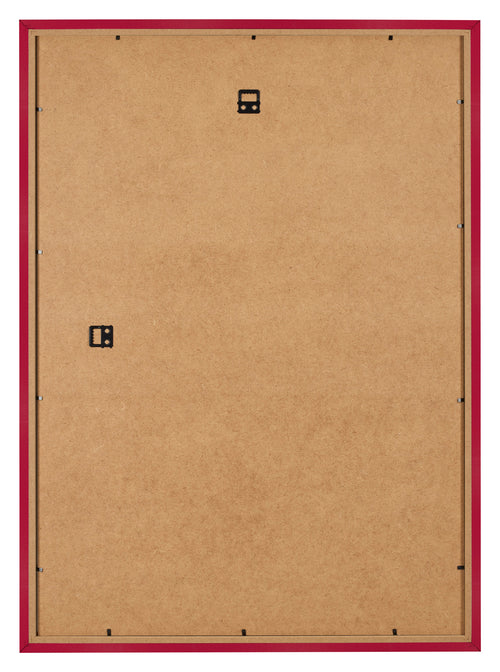 Fotokader 59 4x84cm A1 Rood MDF Bologna Achterzijde | Yourdecoration.be