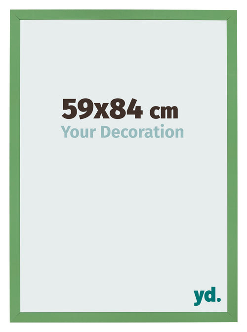 Fotokader 59x84 cm Groen MDF Bologna Voorzijde Maat | Yourdecoration.be