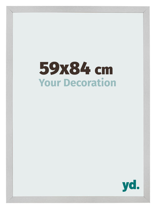 Fotokader 59x84cm Edelstaal MDF Bologna Voorzijde Maat | Yourdecoration.be