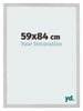 Fotokader 59x84cm Edelstaal MDF Bologna Voorzijde Maat | Yourdecoration.be
