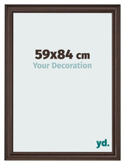 Fotokader 59x84cm Eiken Donker MDF Lazio Voorzijde Maat | Yourdecoration.be