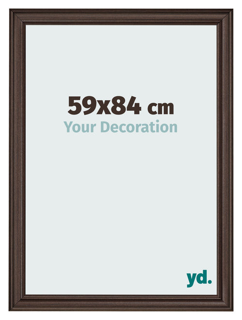 Fotokader 59x84cm Eiken Donker MDF Lazio Voorzijde Maat | Yourdecoration.be