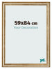 Fotokader 59x84cm Goud Antiek MDF Lazio Voorzijde Maat | Yourdecoration.be