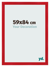 Fotokader 59x84cm Rood MDF Pisa Voorzijde Maat | Yourdecoration.be