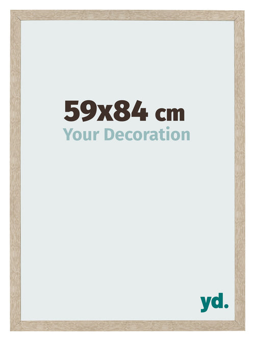 Fotokader 59x84cm Sonoma Eiken MDF Bologna Voorzijde Maat | Yourdecoration.be