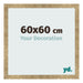 Fotokader 60x60cm Goud Antiek MDF Bologna Voorzijde Maat | Yourdecoration.be