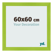 Fotokader 60x60cm Groen MDF Pisa Voorzijde Maat | Yourdecoration.be