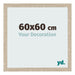 Fotokader 60x60cm Sonoma Eiken MDF Bologna Voorzijde Maat | Yourdecoration.be