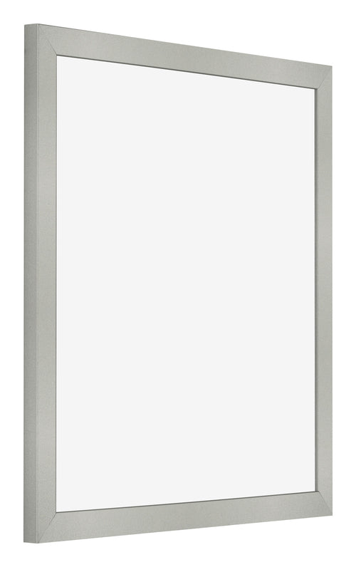 Fotokader 60x60cm Zilver Mat MDF Bologna Voorzijde Schuin | Yourdecoration.be