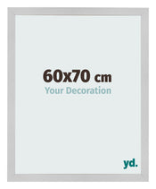 Fotokader 60x70cm Edelstaal MDF Bologna Voorzijde Maat | Yourdecoration.be