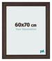 Fotokader 60x70cm Eiken Donker MDF Lazio Voorzijde Maat | Yourdecoration.be