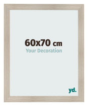 Fotokader 60x70cm Eiken Licht MDF Pisa Voorzijde Maat | Yourdecoration.be