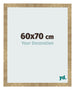 Fotokader 60x70cm Goud Antiek MDF Bologna Voorzijde Maat | Yourdecoration.be