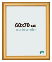 Fotokader 60x70cm Goud Mat MDF Lazio Voorzijde Maat | Yourdecoration.be