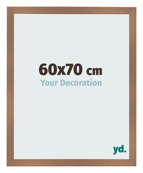 Fotokader 60x70cm Koper Decor MDF Bologna Voorzijde Maat | Yourdecoration.be