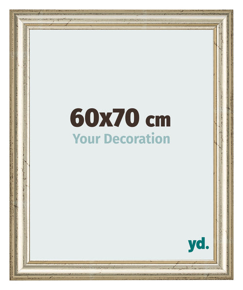 Fotokader 60x70cm Metaalglans MDF Lazio Voorzijde Maat | Yourdecoration.be