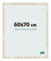 Fotokader 60x70cm Wit Vintage MDF Bologna Voorzijde Maat | Yourdecoration.be