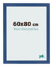 Fotokader 60x80 cm Donkerblauw MDF Bologna Voorzijde Maat | Yourdecoration.be