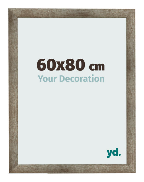 Fotokader 60x80 cm Metaal Vintage MDF Bologna Voorzijde Maat | Yourdecoration.be