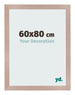 Fotokader 60x80 cm Oudroze MDF Bologna Voorzijde Maat | Yourdecoration.be