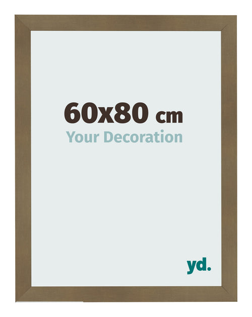 Fotokader 60x80cm Brons Decor MDF Bologna Voorzijde Maat | Yourdecoration.be