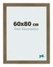 Fotokader 60x80cm Brons Decor MDF Bologna Voorzijde Maat | Yourdecoration.be