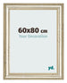 Fotokader 60x80cm Metaalglans MDF Lazio Voorzijde Maat | Yourdecoration.be