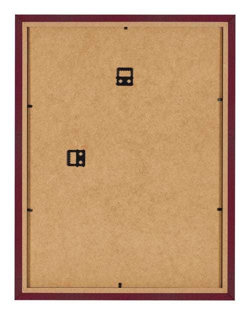 Fotokader 60x80cm Wijnrood Geveegd MDF Bologna Achterzijde | Yourdecoration.be