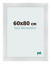 Fotokader 60x80cm Zilver Mat MDF Pisa Voorzijde Maat | Yourdecoration.be