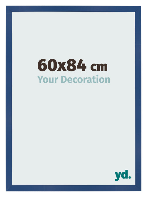 Fotokader 60x84 cm Donkerblauw MDF Bologna Voorzijde Maat | Yourdecoration.be