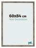 Fotokader 60x84 cm Metaal Vintage MDF Bologna Voorzijde Maat | Yourdecoration.be