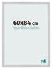 Fotokader 60x84cm Edelstaal MDF Bologna Voorzijde Maat | Yourdecoration.be