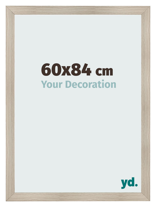 Fotokader 60x84cm Eiken Licht MDF Pisa Voorzijde Maat | Yourdecoration.be