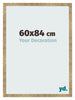 Fotokader 60x84cm Goud Antiek MDF Bologna Voorzijde Maat | Yourdecoration.be